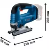Παλινδρομικό σέγα Bosch GST 18V-125 B Professional
