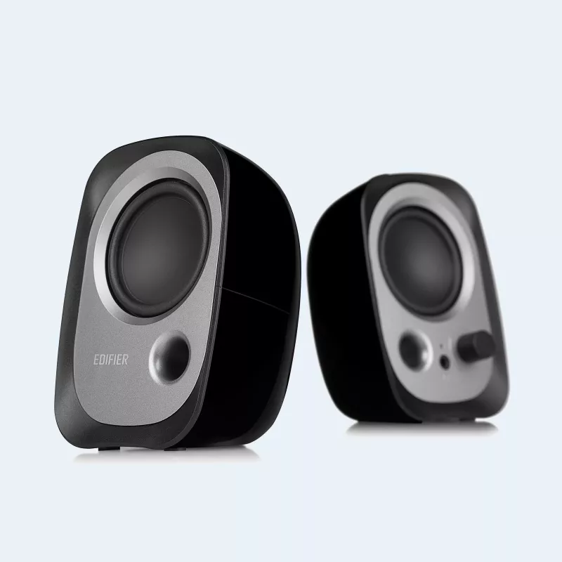 Edifier R12U - ηχείο - για PC - 4 Watt (συνολικά) - μαύρο (R12U μαύρο)