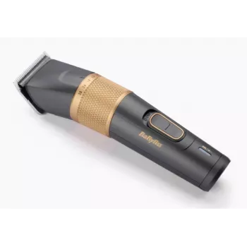 Trimmer μαλλιών BaByliss E987E Gold Granite – επαναφορτιζόμενη μπαταρία Li-Ion, 8 βαθμίδες μήκους, 0,6 mm – 28 mm, αδιάβροχο