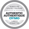 DYMO D1 ταινία ετικετών νάιλον S0718050, 19 mm x 3,5 m, μαύρο σε λευκό