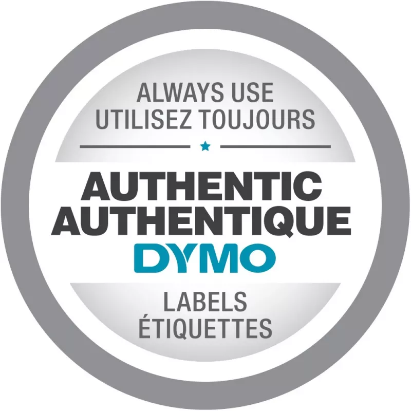 DYMO D1 ταινία ετικετών νάιλον S0718050, 19 mm x 3,5 m, μαύρο σε λευκό