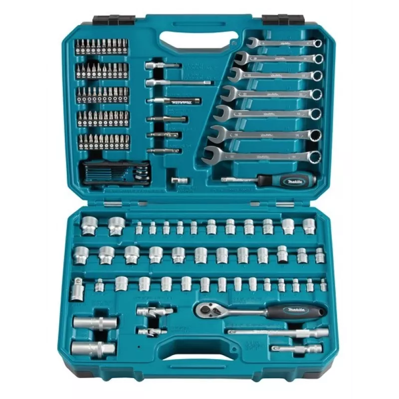 Makita E-06616 σετ εργαλείων μηχανικού 120 εργαλεία