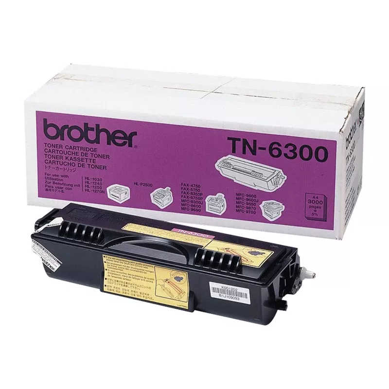 Brother TN-6300 τόνερ, μαύρο, 3000 σελίδες