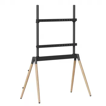 Βάση δαπέδου για TV 55-86/BLK/WOOD TVS-86F-01-BK Gembird