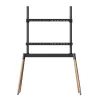 Βάση δαπέδου για TV 55-86/BLK/WOOD TVS-86F-01-BK Gembird