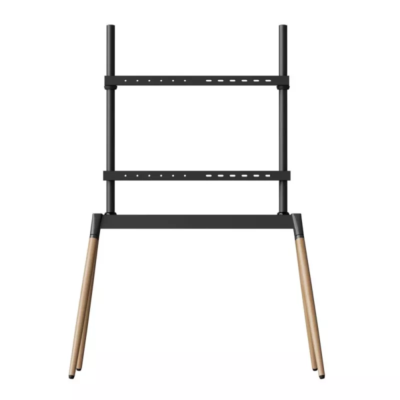 Βάση δαπέδου για TV 55-86/BLK/WOOD TVS-86F-01-BK Gembird