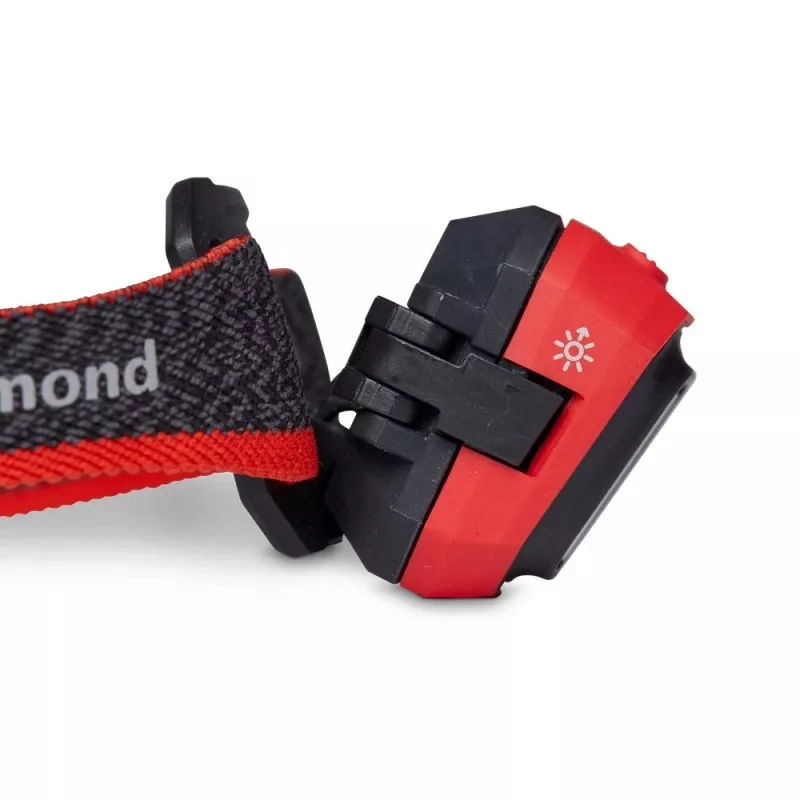 Black Diamond Storm 450 μαύρο, κόκκινο φακός κεφαλής
