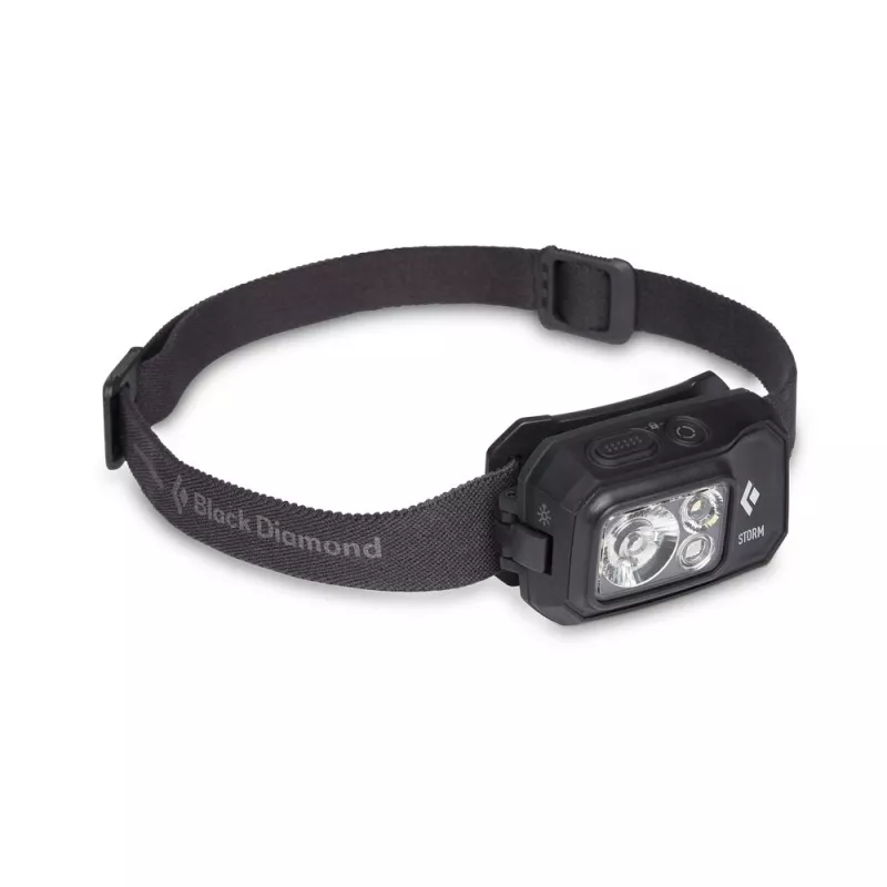 Black Diamond Storm 450 μαύρο, κόκκινο φακός κεφαλής
