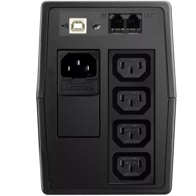 ALLNET ALL90600T Αδιάλειπτη παροχή ισχύος (UPS) 600 VA 4 έξοδοι AC Line-Interactive