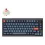 Μηχανικό πληκτρολόγιο Keychron V1 MAX 75% Μαύρο με διακόπτες Red (V1M-D1)