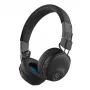 JLab Studio Wireless μαύρο – Bluetooth On-Ear ακουστικά (30 ώρες διάρκεια μπαταρίας, ενσωματωμένο μικρόφωνο, τηλεχειριστήριο)