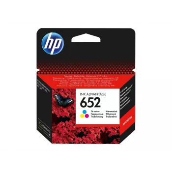 HP 652 Tri-Color γνήσιο μελανοδοχείο Ink Advantage