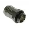 Bitspower σύνδεσμος ευθύς G1/4 ίντσες αρσενικό σε 13 mm ID - μαύρο Glossy