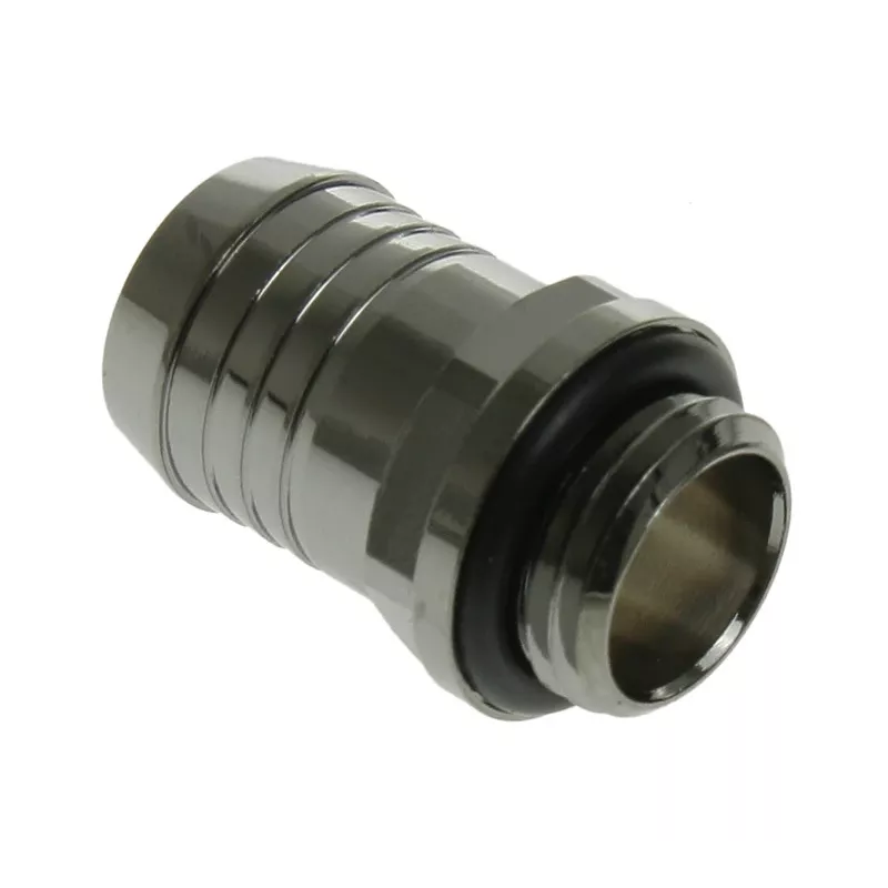 Bitspower σύνδεσμος ευθύς G1/4 ίντσες αρσενικό σε 13 mm ID - μαύρο Glossy