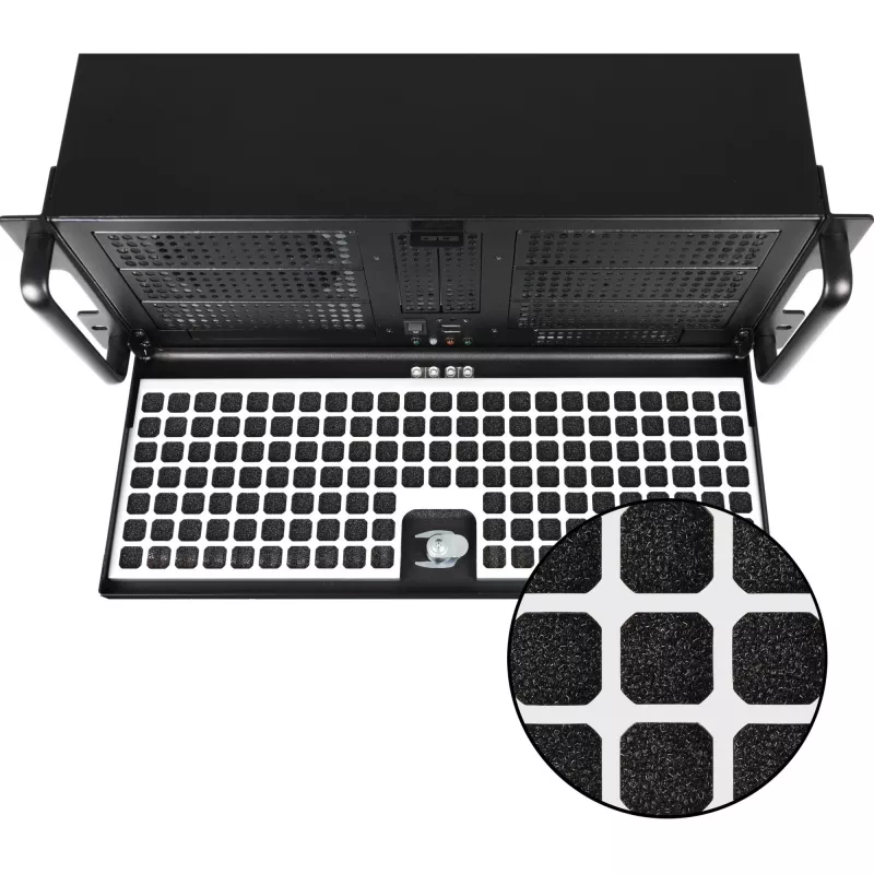 CHIEFTEC RACKMOUNT EATX NO PSU USB 3.0 Μαύρο 4U