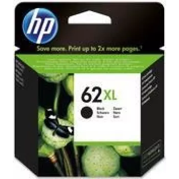 HP 62XL High Yield Μαύρο Γνήσιο Δοχείο μελανιού