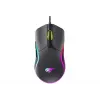 Ποντίκι gaming Havit MS1038 μαύρο αμφίχειρο USB 8000 DPI 7 κουμπιά