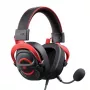 Headset Havit H2002E Pro Ενσύρματο Gaming Μαύρο Κόκκινο