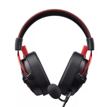 Headset Havit H2002E Pro Ενσύρματο Gaming Μαύρο Κόκκινο