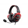 Headset Havit H2002E Pro Ενσύρματο Gaming Μαύρο Κόκκινο