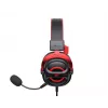 Headset Havit H2002E Pro Ενσύρματο Gaming Μαύρο Κόκκινο