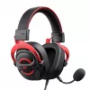 Headset Havit H2002E Pro Ενσύρματο Gaming Μαύρο Κόκκινο
