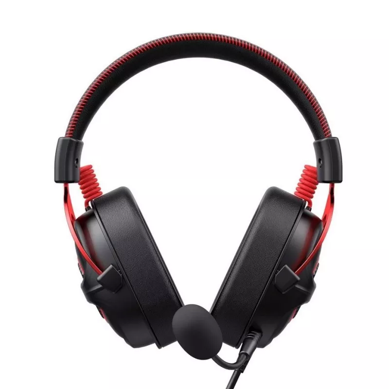 Headset Havit H2002E Pro Ενσύρματο Gaming Μαύρο Κόκκινο