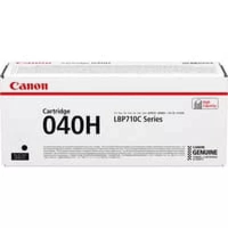 Canon 040H Μελανοδοχείο 1 τεμ. Γνήσιο Μαύρο