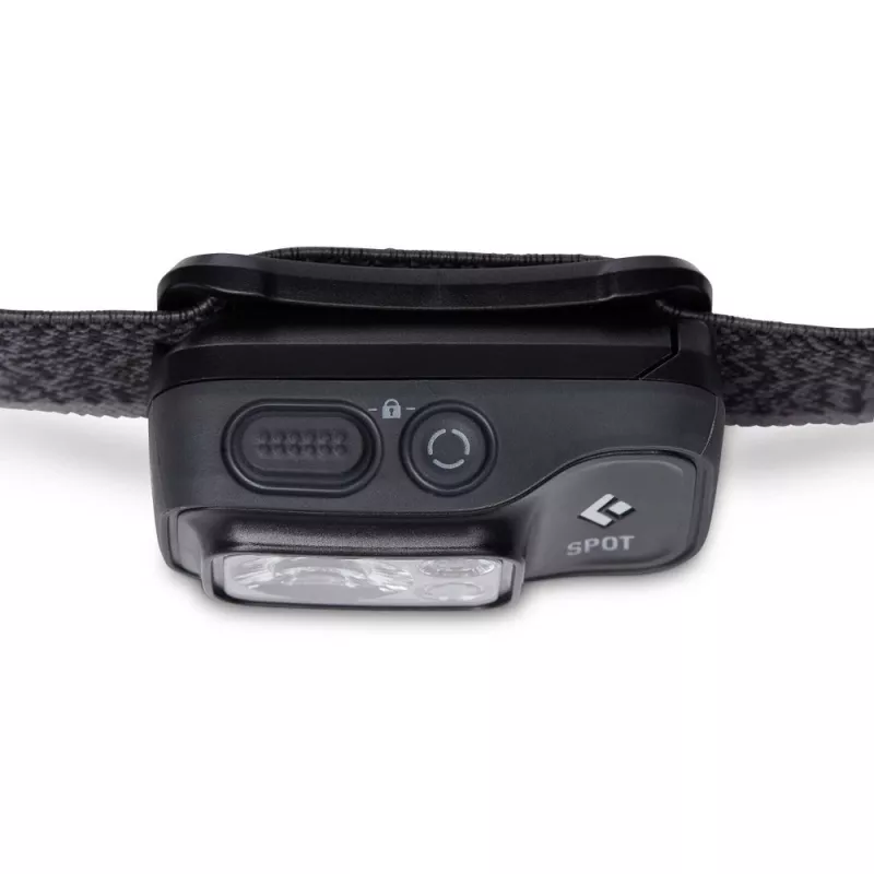 Black Diamond Spot 400 μαύρο, κόκκινο φακός κεφαλής LED