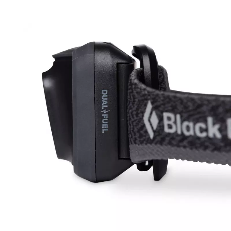 Black Diamond Spot 400 μαύρο, κόκκινο φακός κεφαλής LED