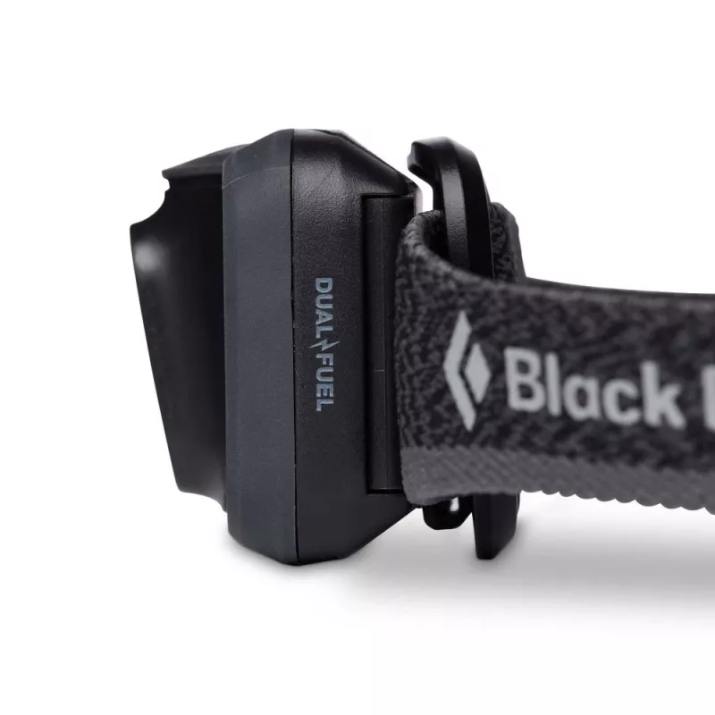 Black Diamond Spot 400 μαύρο, κόκκινο φακός κεφαλής LED