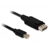 Καλώδιο DisplayPort DeLOCK 83479 Mini DisplayPort 5 m μαύρο