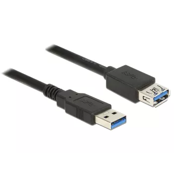 Καλώδιο USB DeLOCK 85056 USB 3.2 Gen 1 2m USB A μαύρο