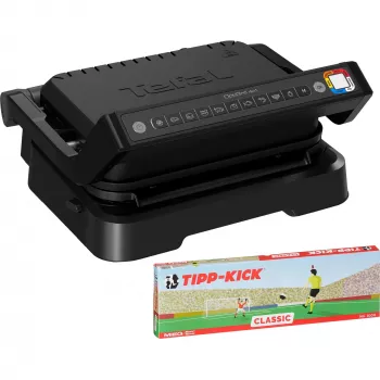 Tefal ηλεκτρική ψηστιέρα επαφής, πλάκα ψησίματος ραβδωτή, αφαιρούμενη, πλάκα ψησίματος: 30x20 cm, αντικολλητική επένδυση, a (1446348)