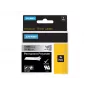 DYMO 19 mm RHINO Permanent Polyester - μαύρο σε γκρι - πολυεστέρας - D1 - Βέλγιο - κουτί (S0718200)