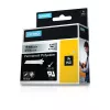 DYMO 19 mm RHINO Permanent Polyester - μαύρο σε γκρι - πολυεστέρας - D1 - Βέλγιο - κουτί (S0718200)