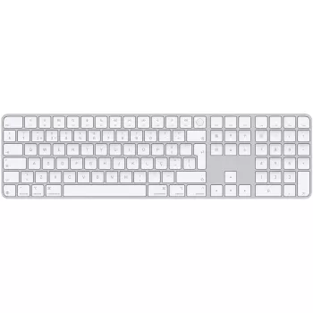 APPLE Magic Keyboard με Touch ID και αριθμητικό πληκτρολόγιο για μοντέλα Mac με Apple Silicon – Πορτογαλικά – Λευκά πλήκτρα