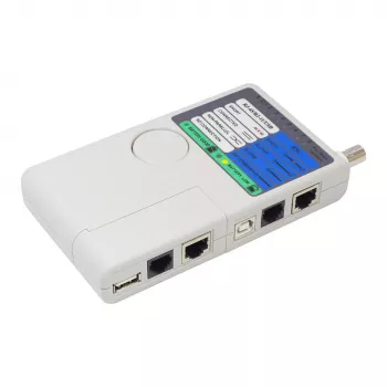 Alcasa GC-N0097 Ελεγκτής καλωδίων δικτύου UTP/STP Γκρι (GC-N0097)