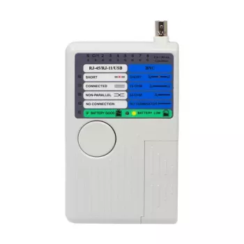 Alcasa GC-N0097 Ελεγκτής καλωδίων δικτύου UTP/STP Γκρι (GC-N0097)
