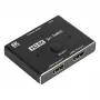 Alcasa HDMI Switcher - HDMI - μαύρο - μέταλλο - 7680 x 4320 - δεδομένα - χρυσό (GC-M0261)