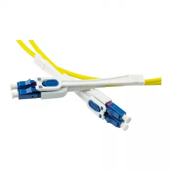Alcasa LW-U915LC. Μήκος καλωδίου: 15 m, Τύπος ίνας: OS2, Βύσμα 1: LC/UPC, Βύσμα 2: LC/UPC, Διάμετρος πυρήνα: 9 µm, Πλήρως διπλής κατεύθυνσης (LW-U915LC)