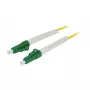 Synergy 21 καλώδιο Patch οπτικής ίνας 1 ίνας 1.5mtr.LC(APC)-LC(APC) - 9/125u - OS2 - G657A2 - AD=2mm - εύκαμπτο προστατευτικό κάλυμμα κατά της κάμψης (S215702)