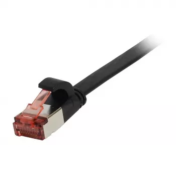 Synergy 21 καλώδιο Patch RJ45, CAT6 250 MHz, 10 m μαύρο, FTP(U/FTP), TPE(Superflex), επίπεδο, Synergy 21, - ψηφιακό/δεδομένα - δίκτυο