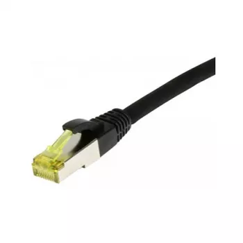 Καλώδιο Patch RJ45, CAT6A 500 MHz, 10 m, μαύρο, S-STP (S/FTP), TPE/LSZH (Ultraflex), AWG26, με καλώδιο Cat.7, Synergy 21 (S217623)