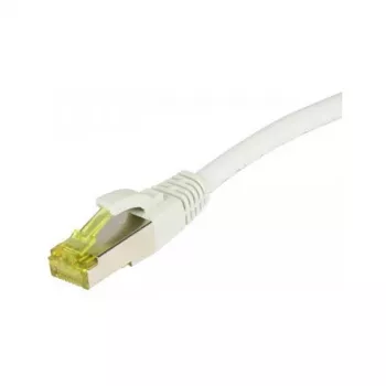 Καλώδιο Patch RJ45, CAT6A 500 MHz, 10 m, λευκό, S-STP (S/FTP), TPE/LSZH (Ultraflex), AWG26, με καλώδιο Cat.7, Synergy 21 (S217637)