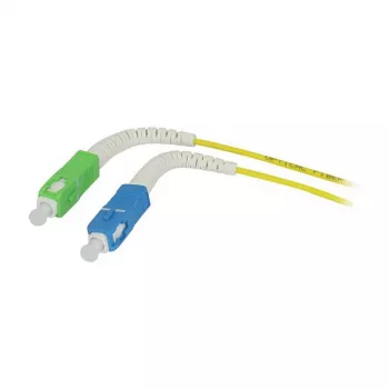 Synergy 21 καλώδιο Patch οπτικής ίνας 1 ίνας 1.0mtr.SC-SC(APC) - 9/125u - OS2 - G657A2 - AD=2mm - εύκαμπτο προστατευτικό κάλυμμα κατά της κάμψης (S215731)