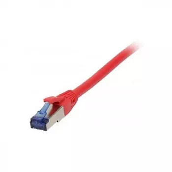 Καλώδιο Patch RJ45 - CAT6A 500Mhz - 3m - κόκκινο - S-STP(S/FTP) - TPE/LSZH(Superflex) - AWG26 - Synergy 21