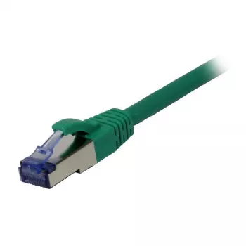 Καλώδιο Patch RJ45 - CAT6A 500 MHz - 1,0 m - πράσινο - S-STP(S/FTP) - AWG26 - LSZH - Synergy 21