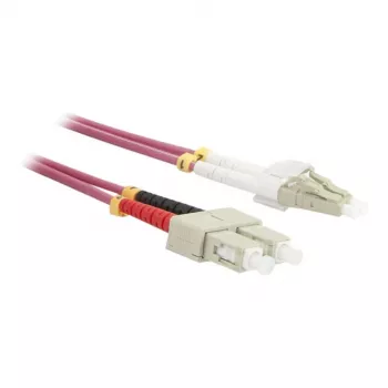 Synergy 21 S216294 - 2 m - OM4 - LC - SC - αρσενικό/αρσενικό - μωβ