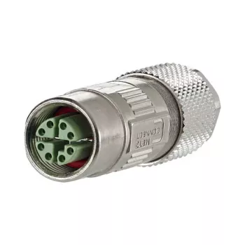 METZ CONNECT MMF881A315. Βύσμα αρσενικό: M12, χρώμα προϊόντος: ασημί, πρότυπο καλωδίου: Cat6a (MMF881A315)